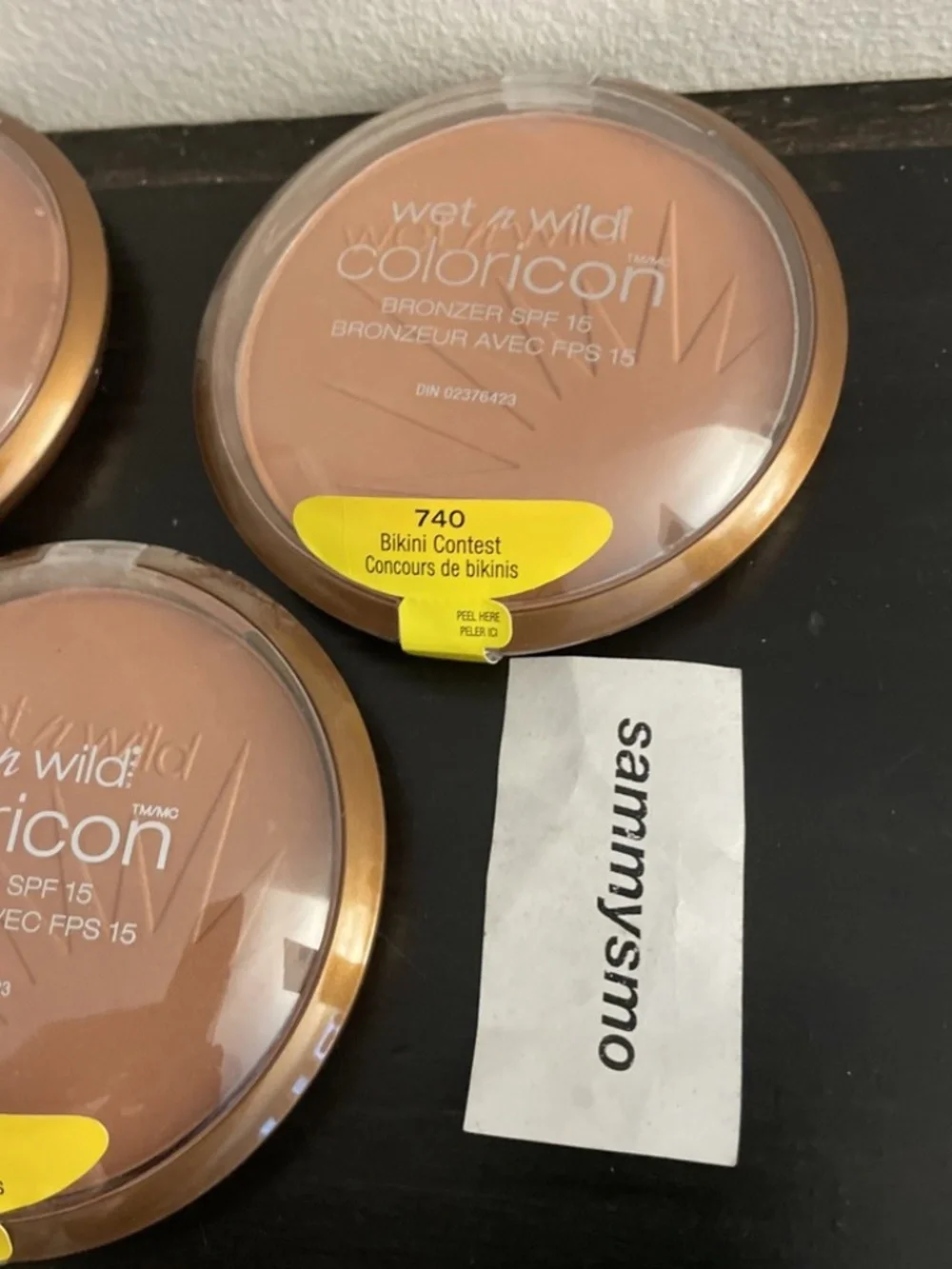 Wet N Wild Coloricon Bronzer 740 Bikini Contest 0.46 oz 08/2018 x3